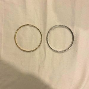 Gold & silver bangles!
